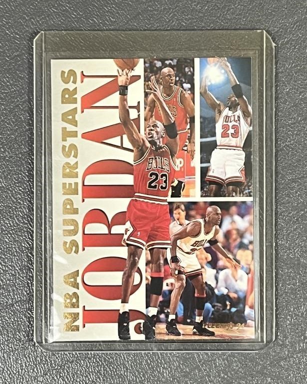 1993/94 Fleer NBA Superstars Michael Jordan Card