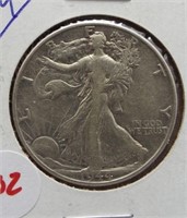 1944 Walking Liberty silver half dollar.