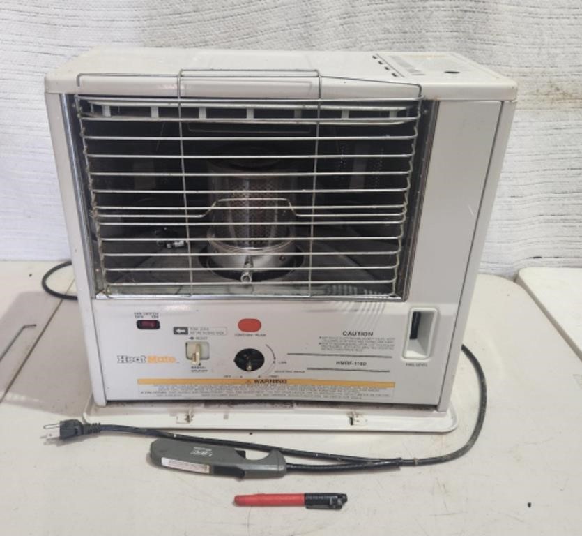 HeatMate HMRF-1140 Kerosene Heater with Fan.