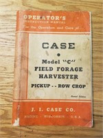 Case model c field forge harvester