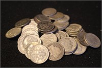 Lot of 42 Pre-64 Silver Dimes