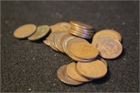 Lot of 29 Mixed Date Indian Head Cents