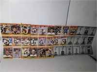 SHEETS OF HOCKEY CARDS FROM COLLECTION