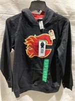 Calgary Flames Youth Pullover Hoodie Xl 14 16