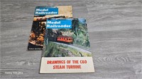 Vintage 70s Model Railroader Magazines