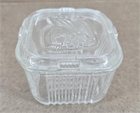 Federal Glass Square Refrig Keeper