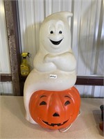 Blow Mold - Halloween Ghost & Pumpkin