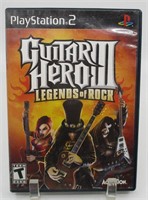PS2 Guitar Heroes III Legends of Rock Video Game