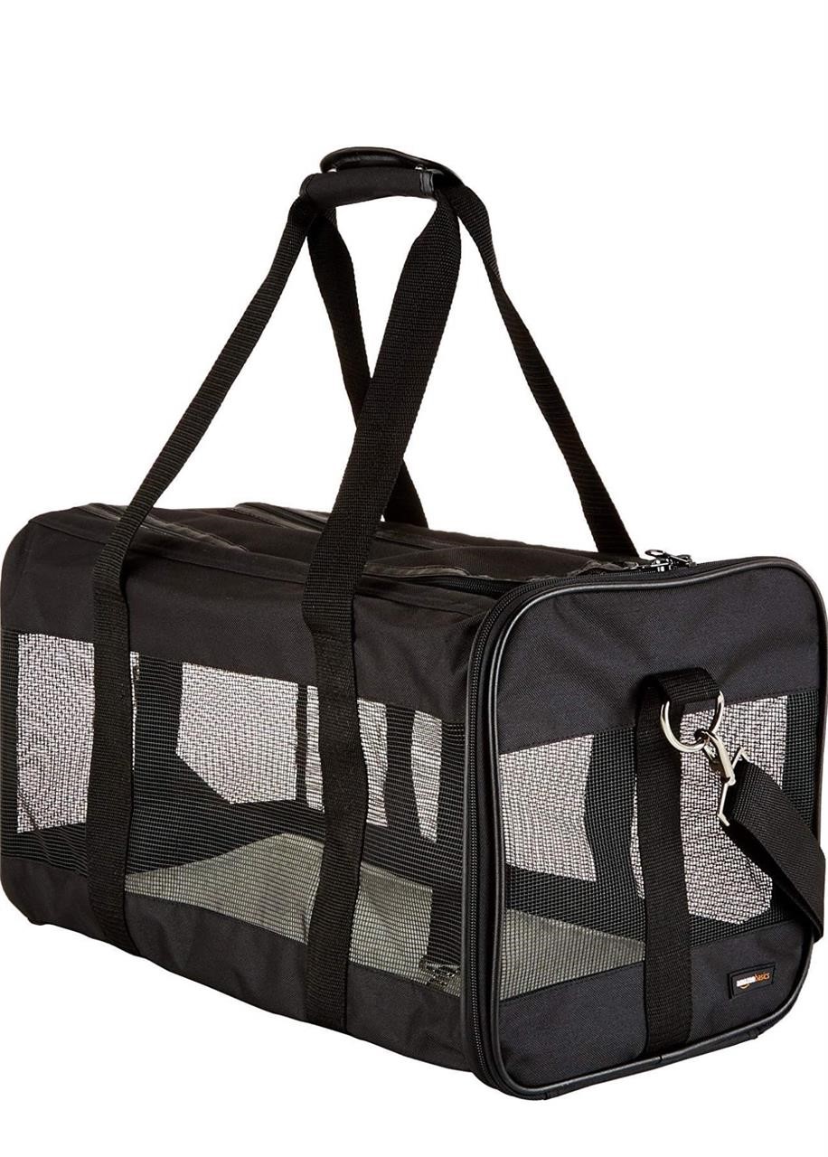 $52 Large Soft-Sided Mesh Pet Carrier Bag