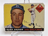 1955 Topps Baseball - Duke Snider #210