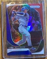 Cody Bellinger Red & Blue Prizm Card