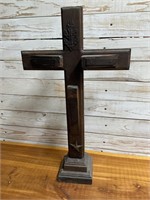 TALL WOOD CROSS  15X26