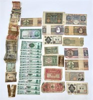 Assorted World Paper Banknotes