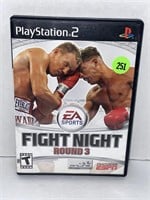PLAYSTATION 2 FIGHT NIGHT ROUND 3 GAME