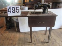 Edison Sewing Machine with Cabinet