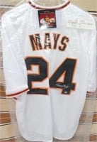 344 N- AUTOGRAPHED JERSEY "WILLIE MAYS" W/COA (B94