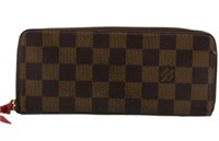 Louis Vuitton Damier Zip Long Wallet