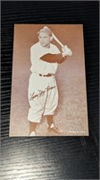 1946 66 Baseball Exhibit Card Yogi Berra Stats