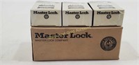 (6) Individually Keyed Master Padlocks NIB