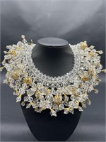 Vintage Jewelry- Collar Beaded Necklace