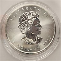 278 - 2016 CANADA SILVER $5 COIN (20)