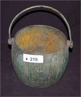 Metal Boiling Pot 6.5"h x 7"dia