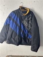 Black / blue Columbia ski coat szL