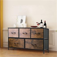 BRIGHTSHOW 5-Drawer Tall Chest of Drawers