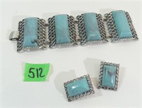 Bracelet & Earrings
