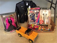 Child's Harley Leather Jacket & Collectible Toys