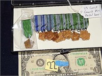 US Coast Guard Mini Medal Bars