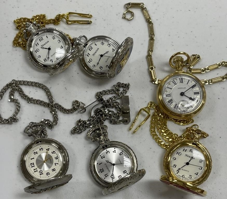 Pocket Watches with Chains