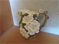 Gardenia Magnolia Ceramic Pitcher