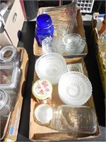 2 Box Lots of Misc. Glassware, Vases, Etc.