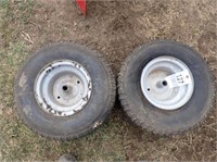 (2) 18.0x9.50-8 L&G Tires
