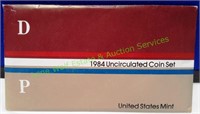 1984 U.S. Mint Uncirculated Coin Set