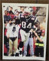 SIGNED Fred Baxter 84 Patriots Photo