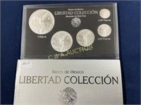 2017 SILVER LIBERTADS 1OZ,1/2,1/2,1/10,1/20