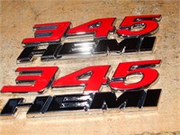 2Pack OEM 345 Emblems