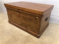 Antique Wooden Tool Chest