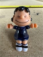 VINTAGE PEANUTS LUCY Plastic FIGURINE 1966