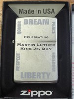 New Zippo lighter planeta Martin Luther King