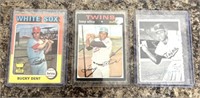2 vintage MN twins cards/white sox