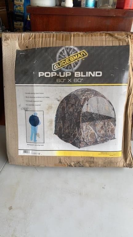 Guidesman Pop-Up Blind 60"x60" with backpack