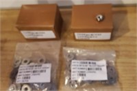200 Stainless Locknuts + 5/16 Washers