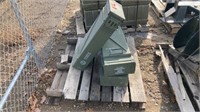 3- Large Military Ammo Containers