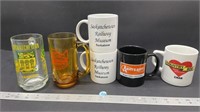 Assorted Collectable Drinking Vessels. NO SHIPPING
