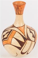 Antique Acoma Polychrome Pottery Vase