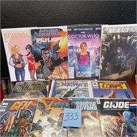 comic books all in sleeves