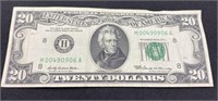 1969 $20 Dollar Bill